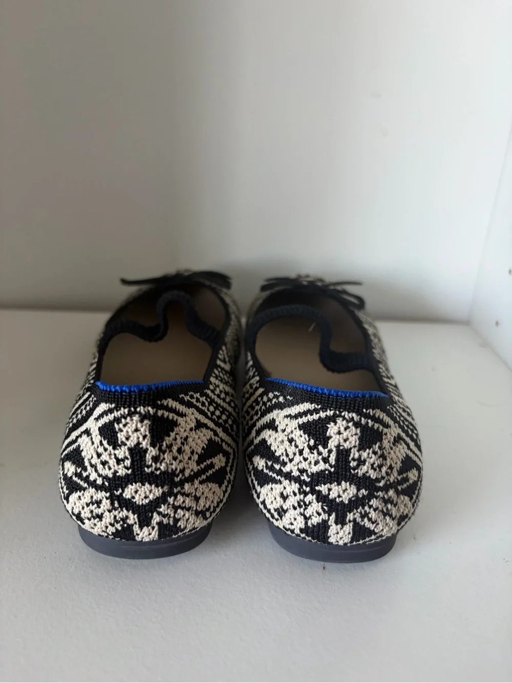 Rothy's Kids Bow Mary Jane in "Black Mosaic" Size 13 - Picture 6 of 6